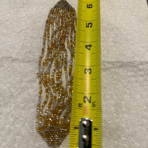 Beaded bracelet plus Stretch bangle bracelet plus Set of 2 wood bangles. - Picture 6 of 15